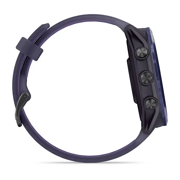 Garmin Forerunner 570 47mm Aluminium indigo avec bracelet violet translucide/Indigo