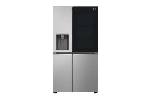 LG InstaView GSGV80PYLD side-by-side refrigerator Freestanding 635 L Silver