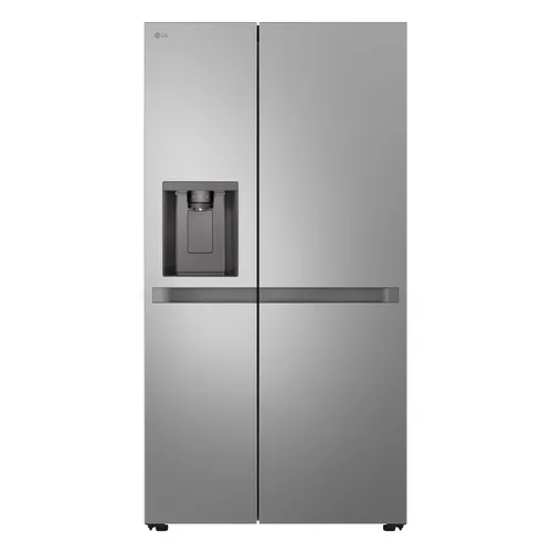 LG GSLC40PYPE Frigo Syde-by-Side, Classe E, 638L, Porte piatte, Dispenser con allaccio, Linear Cooling, Prime Silver