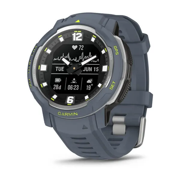 Garmin Instinct Crossover Édition Standard Bleue granit