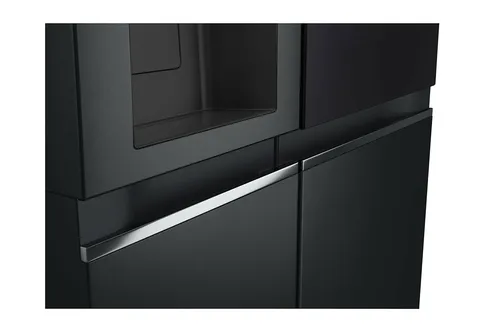 LG InstaView GSGV80EPLD side-by-side refrigerator Freestanding 635 L Black, Graphite