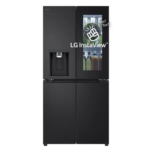 LG InstaView GMG860EPBE frigo américain Pose libre 508 L Noir