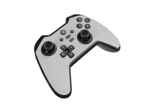 GENESIS Mangan 400 White Wit Bluetooth Gamepad Analoog/digitaal Android, MAC, Nintendo Switch, PC, iOS