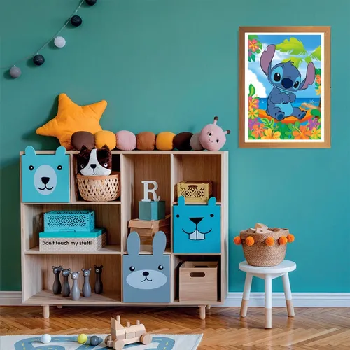 Clementoni Supercolor Stitch Jigsaw puzzle 104 pc(s) Cartoons