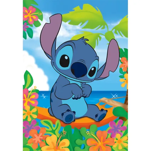 Clementoni Supercolor Stitch Jigsaw puzzle 104 pc(s) Cartoons