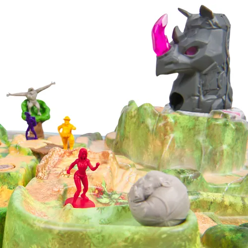 Games Jumanji Stampede Cooperative Board Game, 3D Adventure Game Based on the Action-Comedy Movie, Family Game Night for Kids and Adults Ages 8 & up