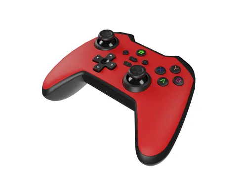GENESIS Mangan 400 Red Rot Bluetooth Gamepad Analog / Digital Android, MAC, Nintendo Switch, PC, iOS