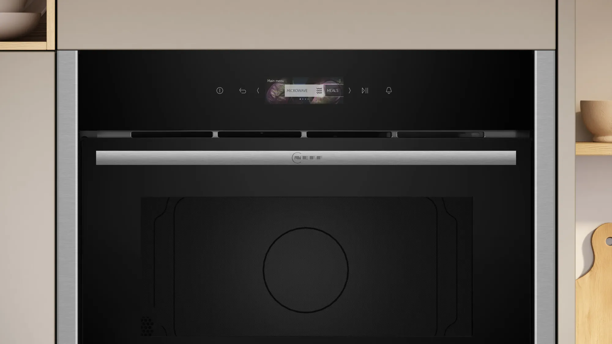 N 70 Micro-ondes encastrable Inox C24GR3XN1