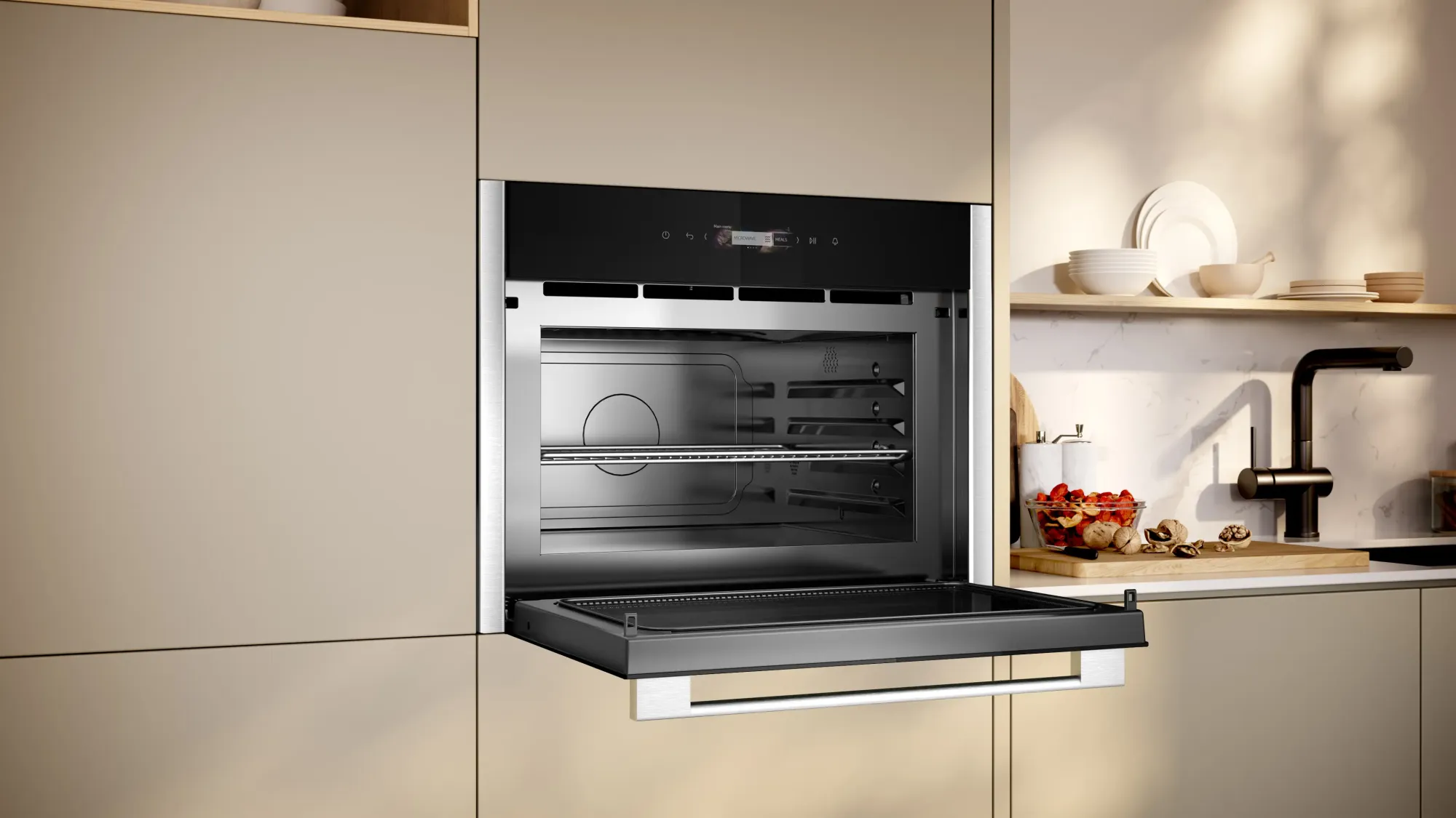 N 70 Micro-ondes encastrable Inox C24GR3XN1