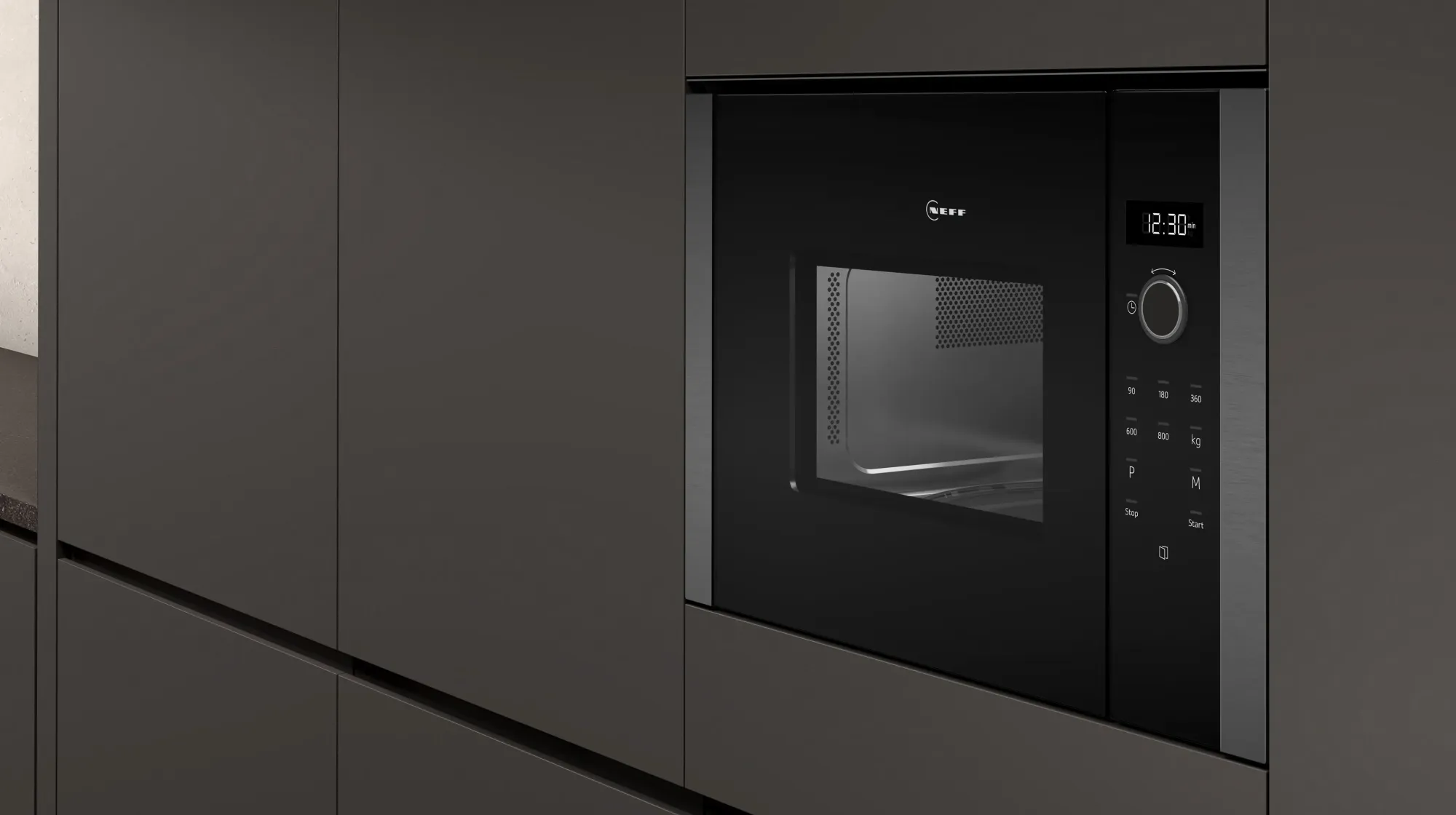 N 50 Micro-ondes encastrable Noir HLAWD23N1F