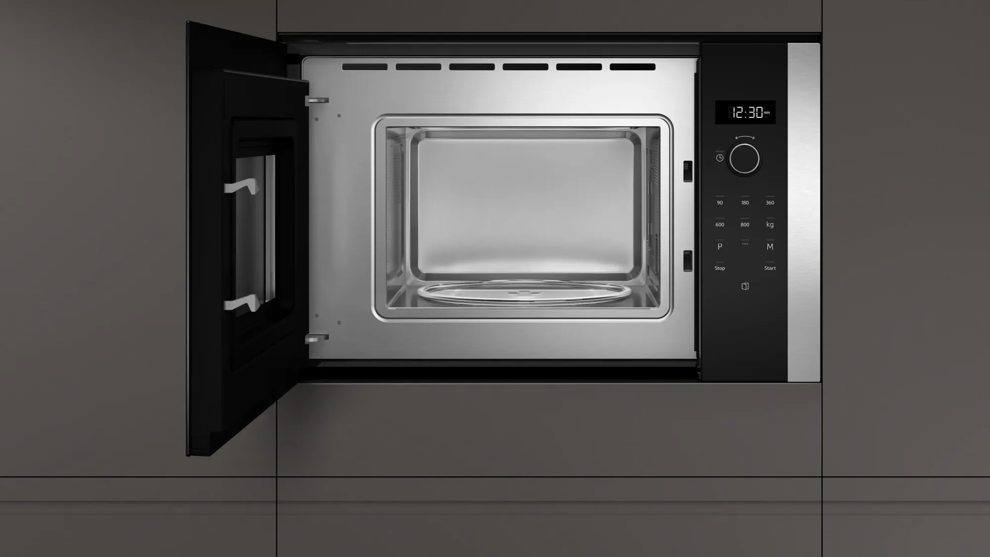 N 50 Micro-ondes encastrable Noir HLAWD23N1F