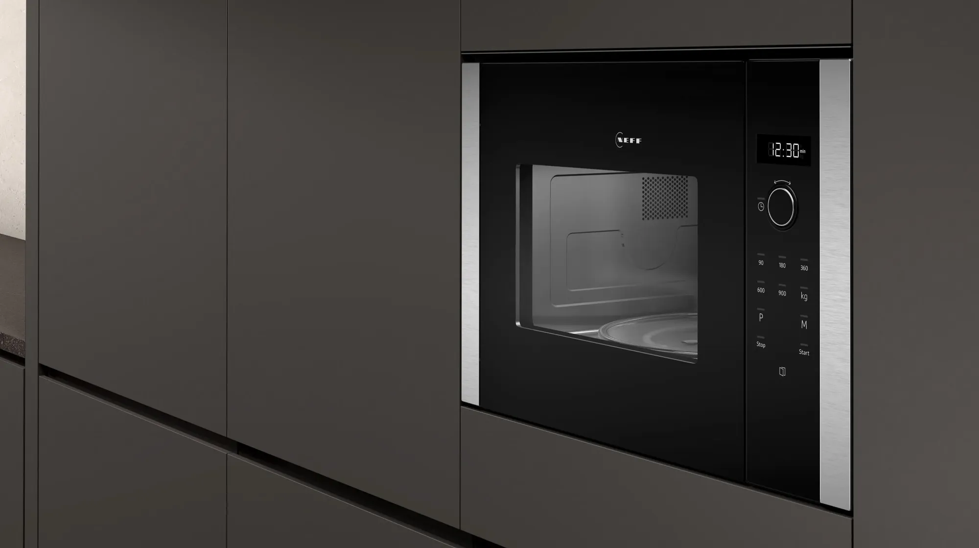 N 50 Micro-ondes encastrable Noir HLAWD53N1F