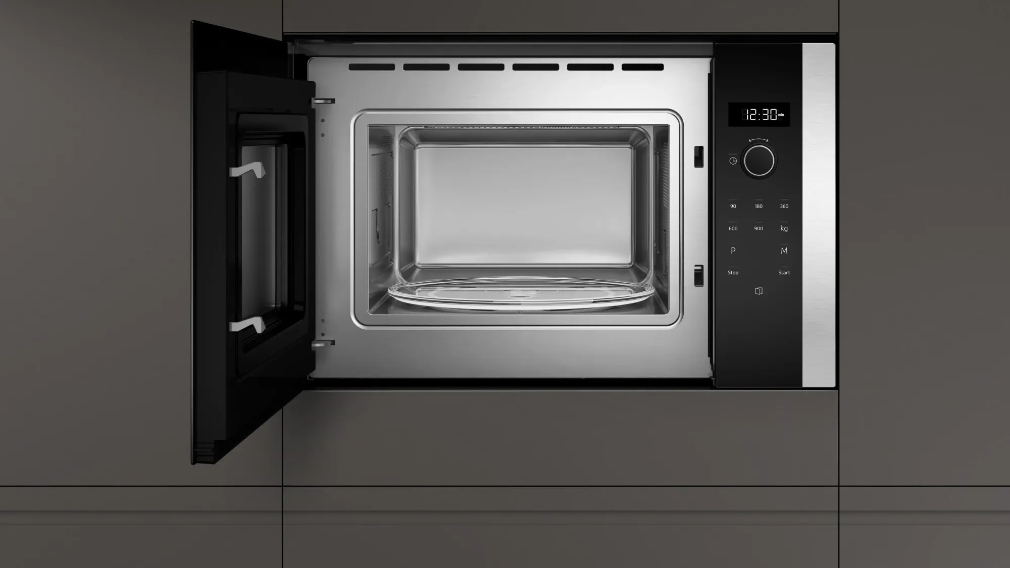 N 50 Micro-ondes encastrable Noir HLAWD53N1F