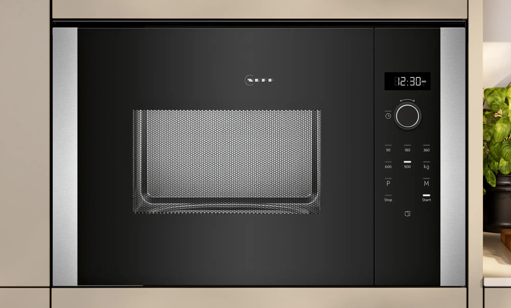 N 50 Micro-ondes encastrable Noir HLAWD53N1F