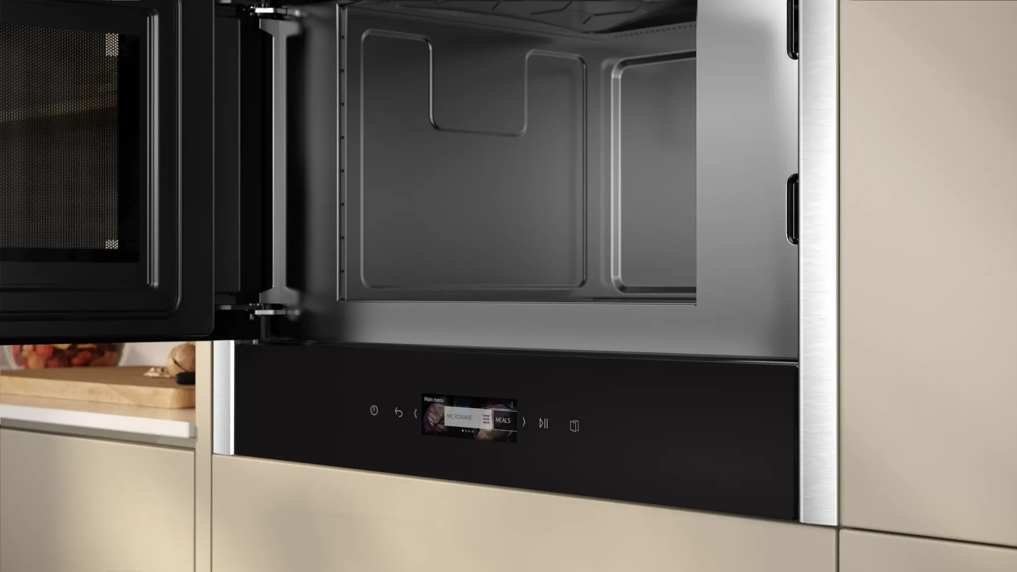 N 70 Micro-ondes encastrable Inox NL4WR21N1