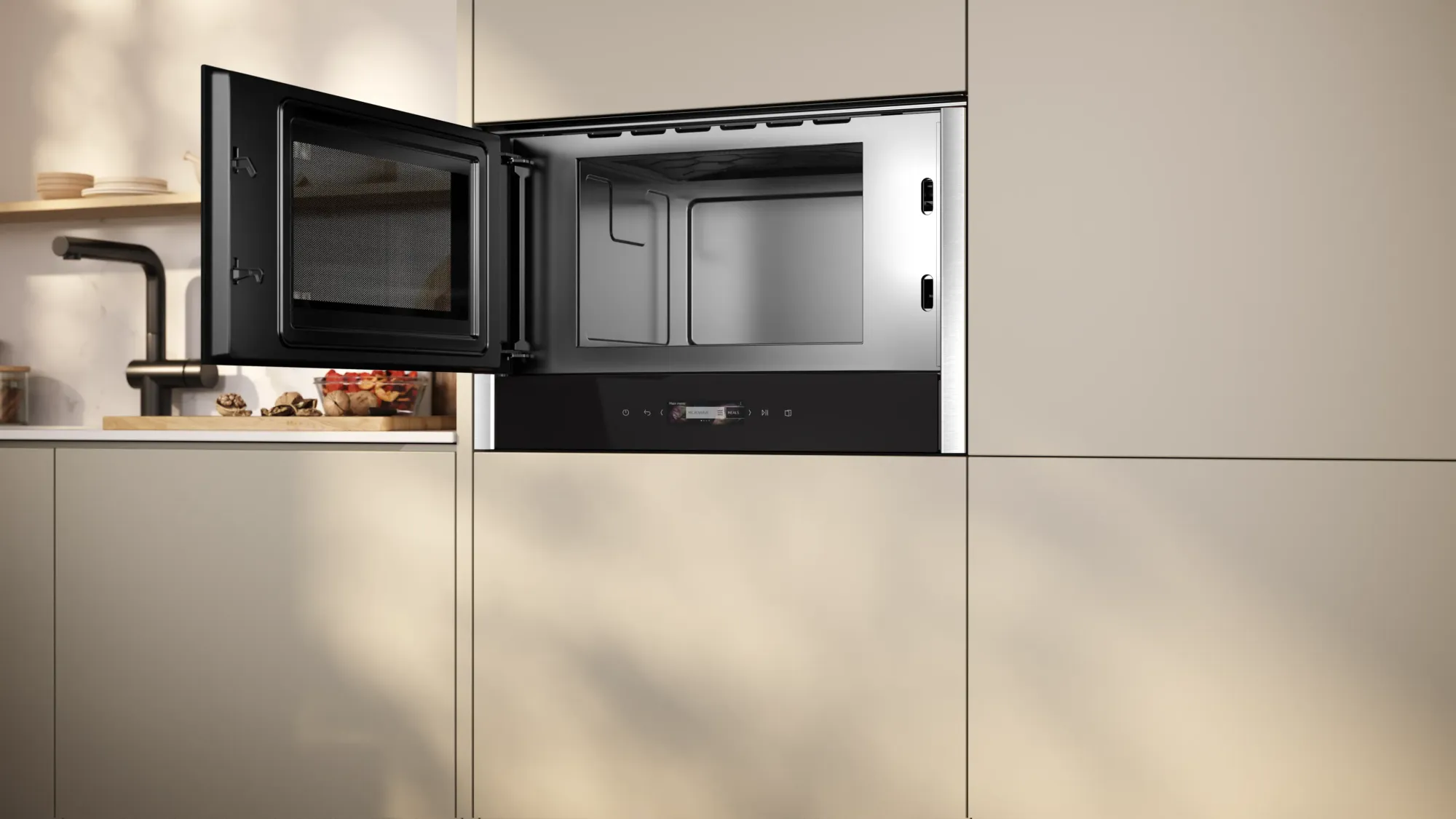 N 70 Micro-ondes encastrable Inox NL4WR21N1