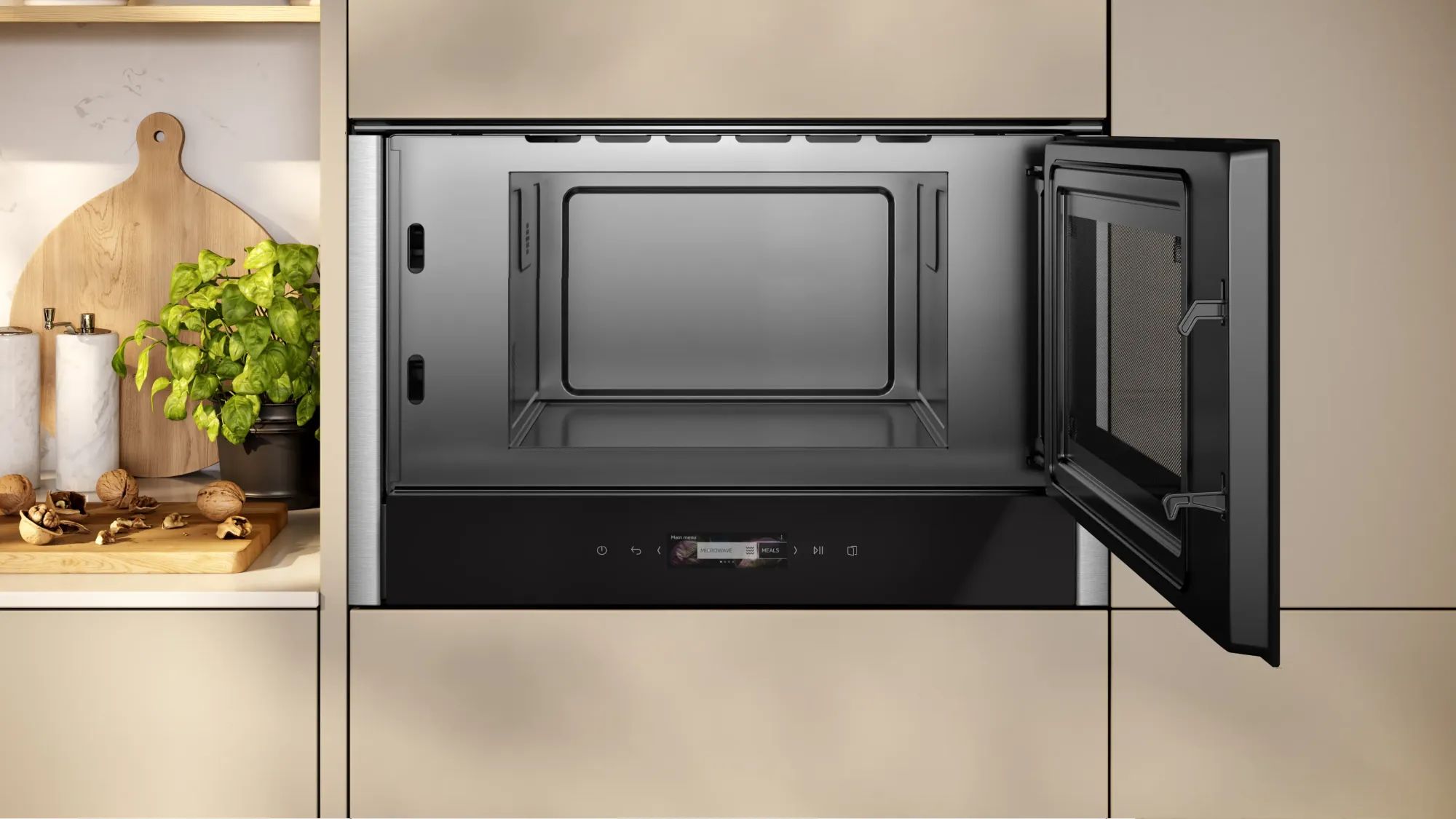 N 70 Micro-ondes encastrable Inox NR4WR21N1