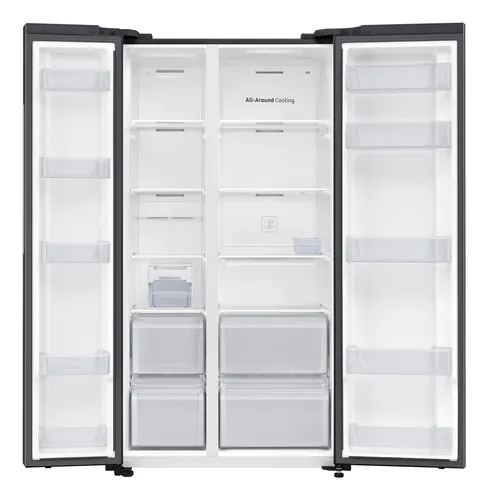 Samsung RS62DG5003B1 side-by-side refrigerator Freestanding 628 L Black