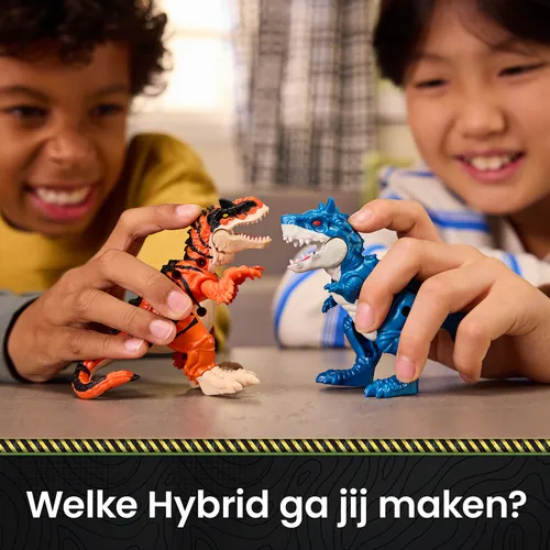 Dino Rising - Primal Hatch Dinosaurios Híbridos: Huevo que Eclosiona con un Dinosaurio en su Interior, hay 10 para Coleccionar - Juguetes Niños 5 Años - Regalo Niño 5 Años + - Dinosaurios Juguetes