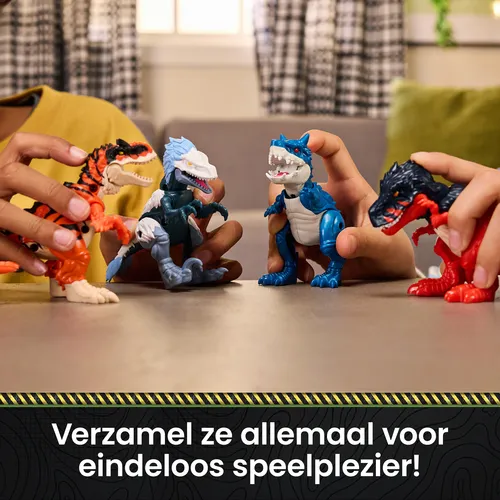 Dino Rising - Primal Hatch Dinosaurios Híbridos: Huevo que Eclosiona con un Dinosaurio en su Interior, hay 10 para Coleccionar - Juguetes Niños 5 Años - Regalo Niño 5 Años + - Dinosaurios Juguetes