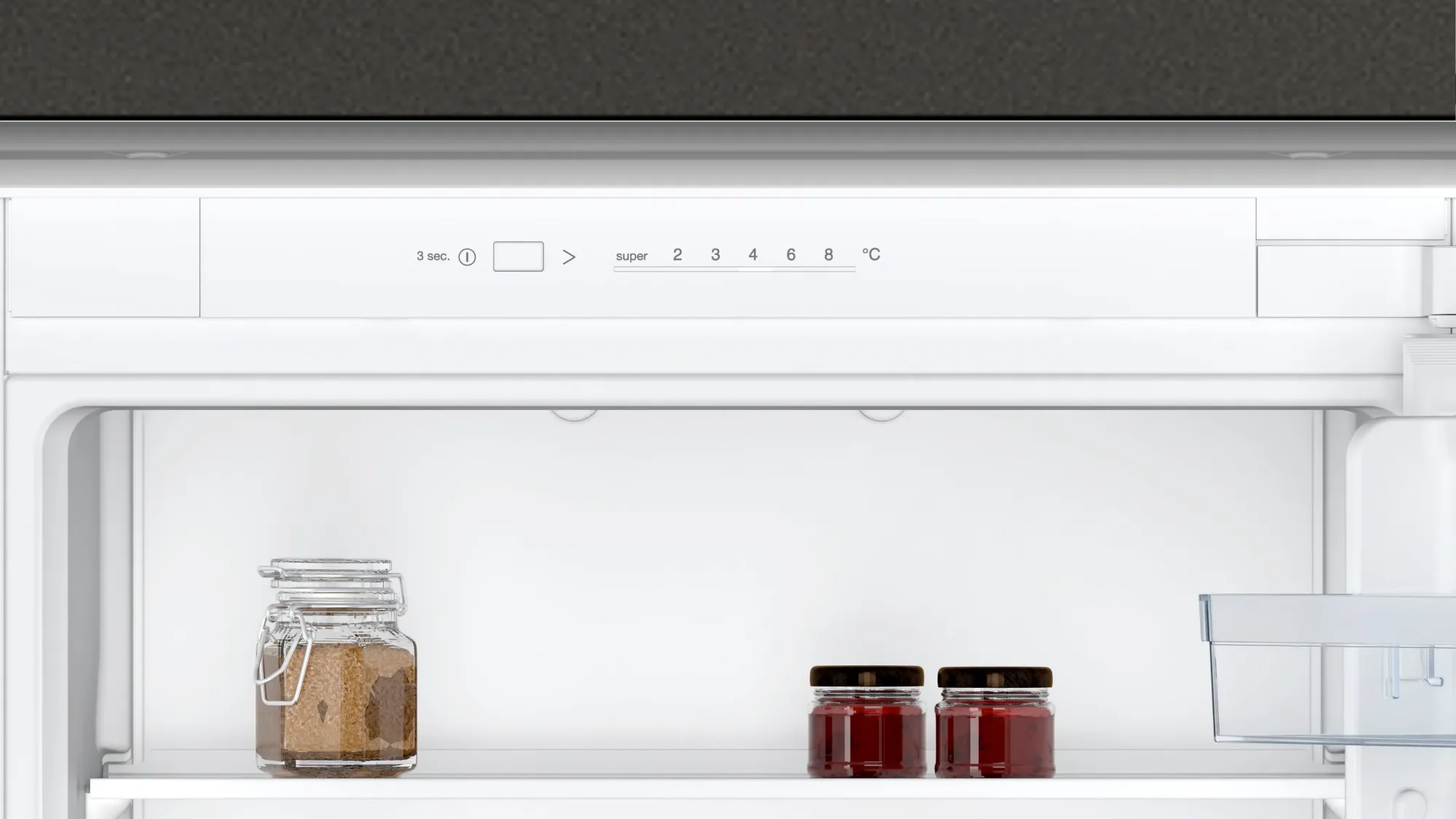 N 30 Réfrigérateur combiné intégrable 177.2 x 54.1 cm Charnières à glissières KI5861SE0
