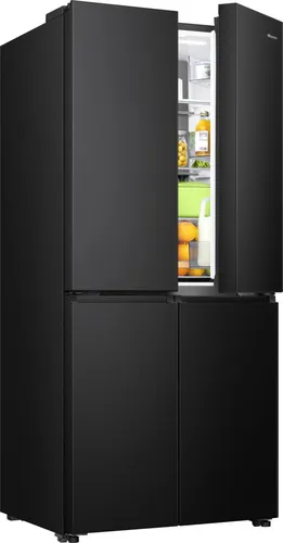 Hisense RQ5P470SAFD nevera puerta lado a lado Independiente 483 L Negro