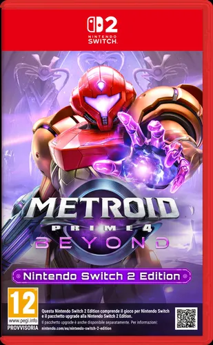 Nintendo Metroid Prime 4: Beyond, Switch 2 Edizione Nintendo Switch 2 Cinese semplificato, Cinese tradizionale, Tedesca, DUT, Inglese, Francese, ITA, Giapponese, Coreano, Portoghese Nintendo Switch 2