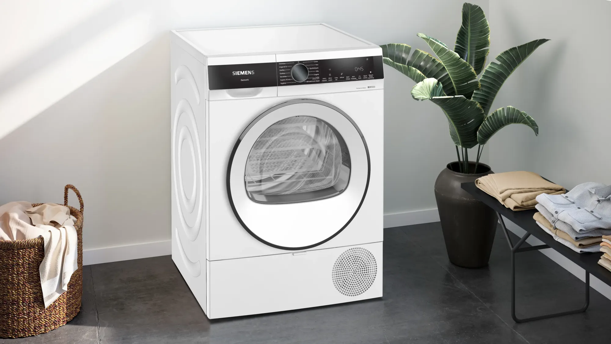 iQ500 Sèche-linge pompe à chaleur 8 kg WQ33G2DTFR