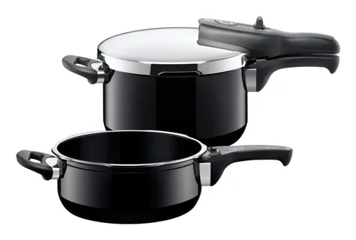 WMF 32.0101.4867 Schnellkochtopf 7,5 l Schwarz