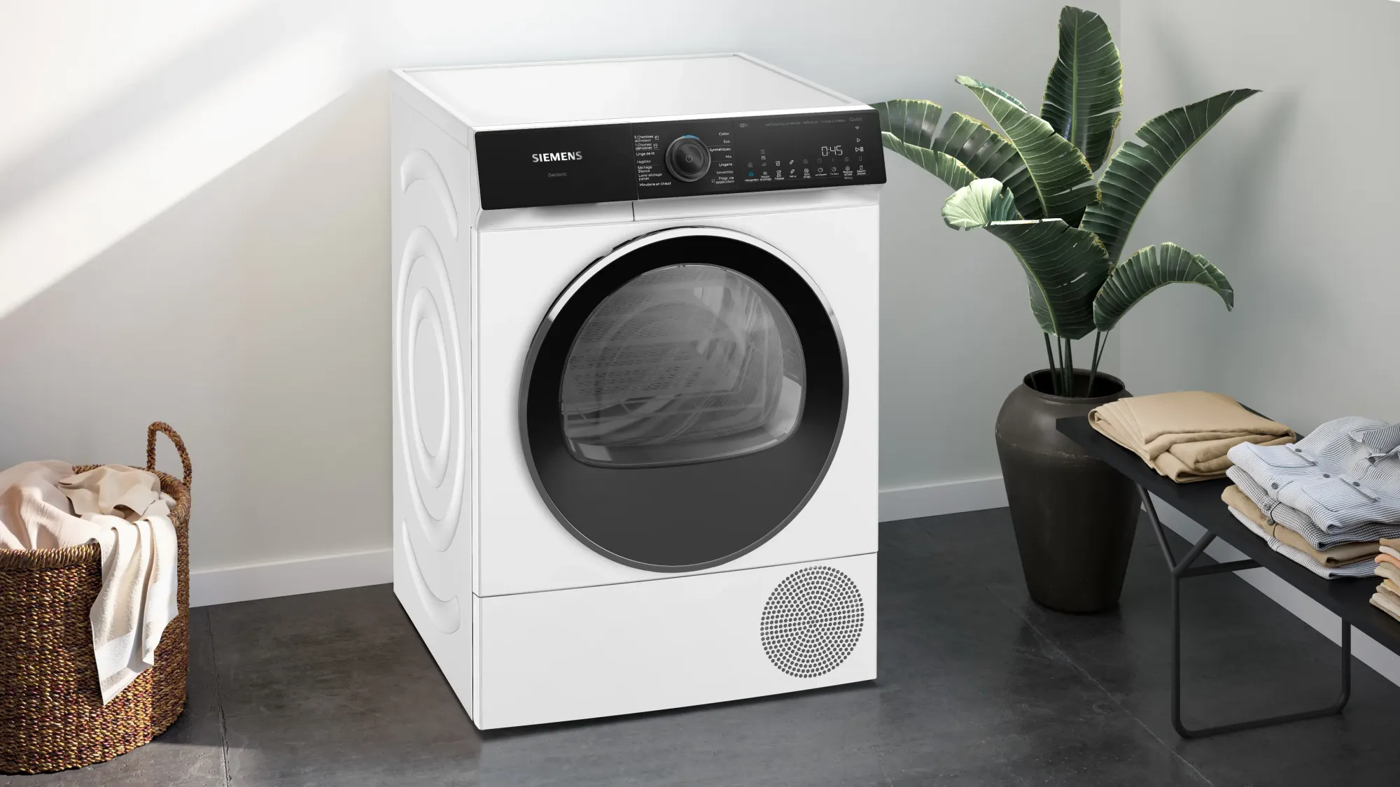 iQ500 Sèche-linge pompe à chaleur 9 kg WQ46H2CTFR