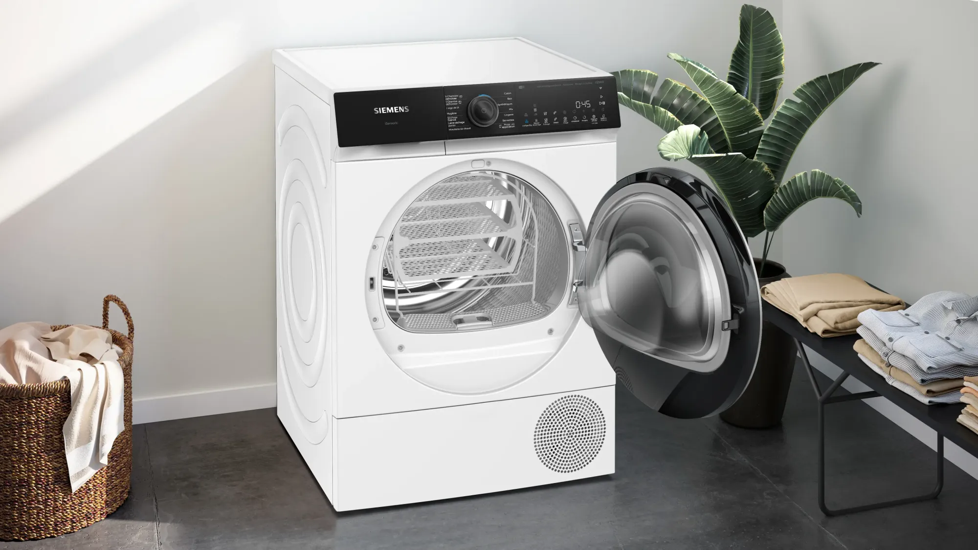 iQ500 Sèche-linge pompe à chaleur 9 kg WQ46H2CTFR