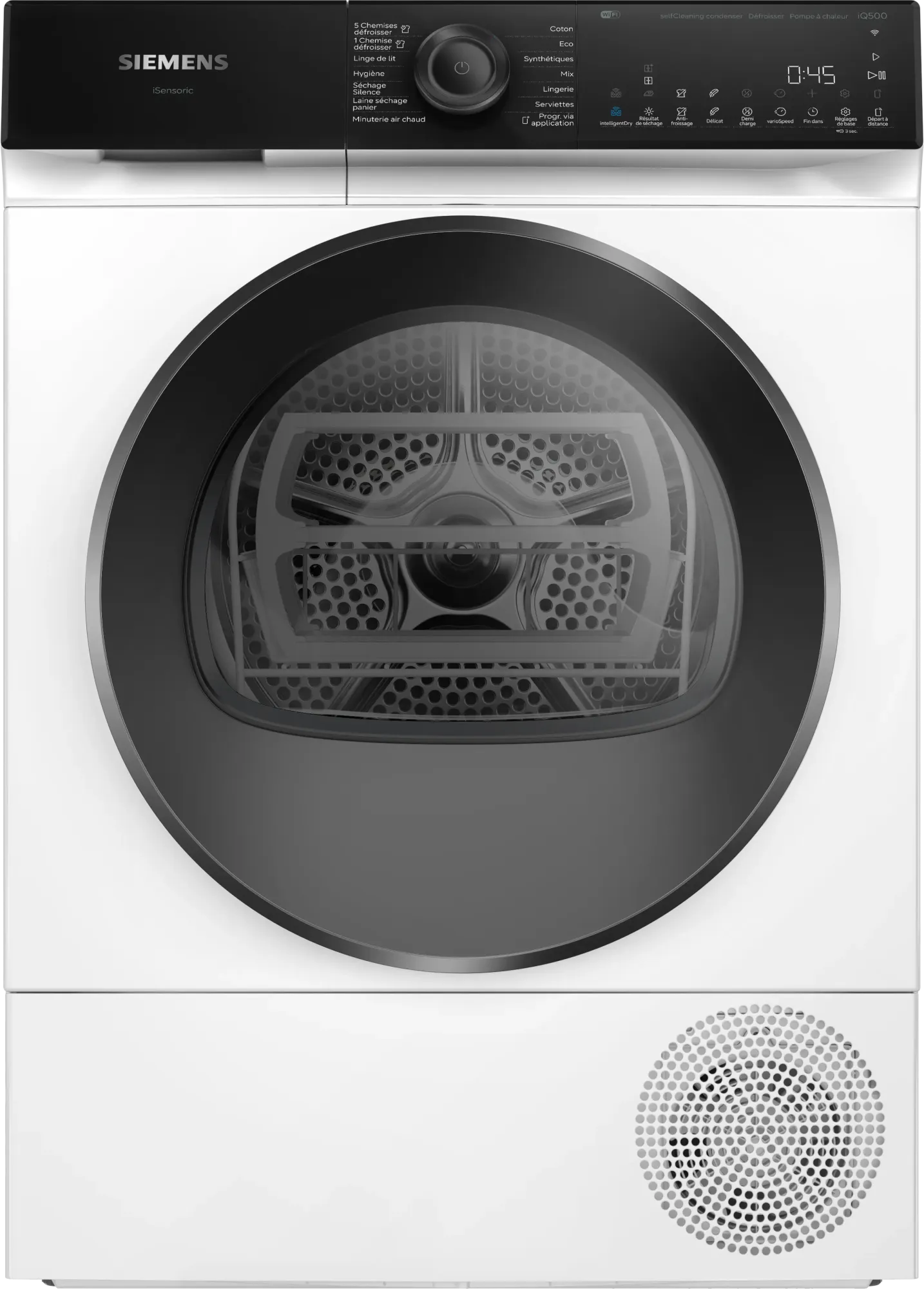 iQ500 Sèche-linge pompe à chaleur 9 kg WQ46H2CTFR