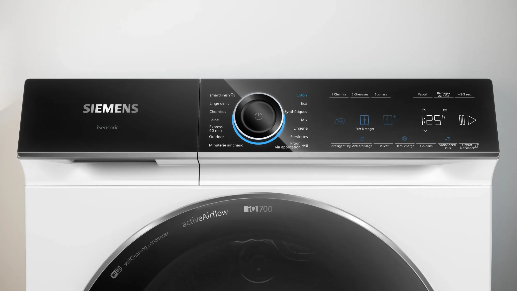 iQ700 Sèche-linge pompe à chaleur 9 kg WR47B2C0FR