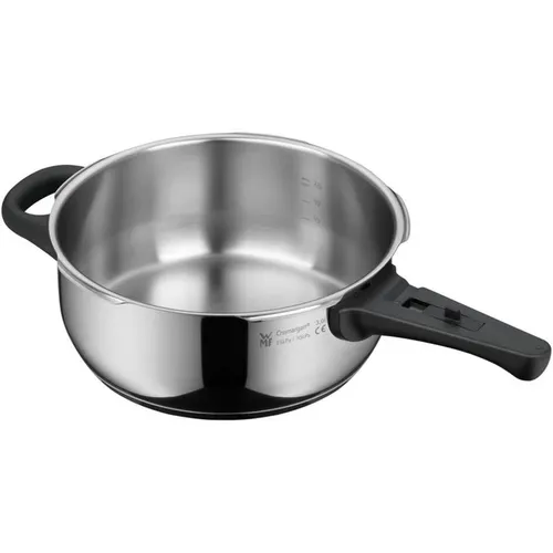 WMF 15.1200.1160 Schnellkochtopf 3 l Schwarz, Edelstahl
