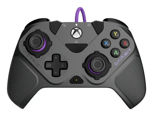 PDP 049-006-GY periferica di gioco Nero, Grigio, Viola USB Gamepad Analogico/Digitale PC, Xbox One, Xbox Series S, Xbox Series X
