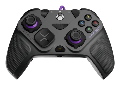 PDP 049-006-GY periferica di gioco Nero, Grigio, Viola USB Gamepad Analogico/Digitale PC, Xbox One, Xbox Series S, Xbox Series X