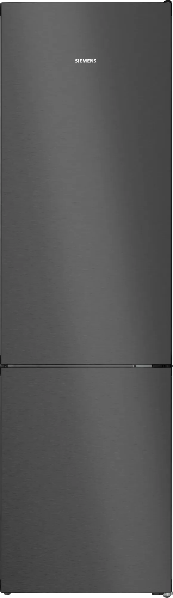 iQ300 Réfrigérateur combiné pose-libre 203 x 60 cm Acier brossé noir anti-traces KG39NVXCG
