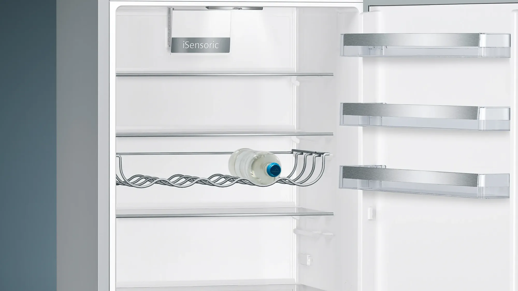 iQ500 Réfrigérateur combiné pose-libre 201 x 70 cm Inox KG49EAICA