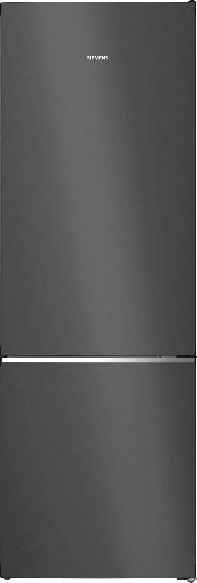 iQ500 Réfrigérateur combiné pose-libre 203 x 70 cm Acier brossé noir anti-traces KG49N4XAF