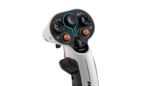 Thrustmaster Sol-R 2 HOSAS Space Sim Duo Black, White USB Flightstick Analogue / Digital PC
