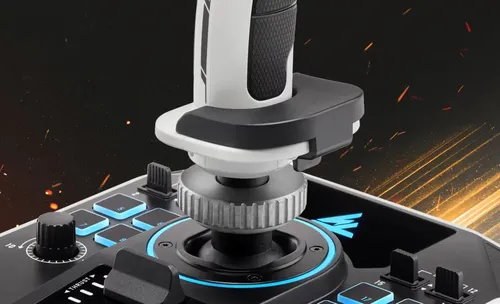 Thrustmaster Sol-R 2 HOSAS Space Sim Duo Black, White USB Flightstick Analogue / Digital PC