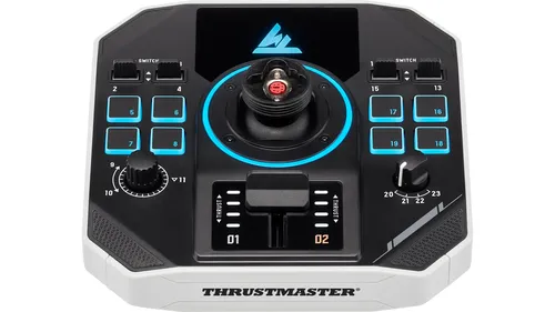 Thrustmaster Sol-R 2 HOSAS Space Sim Duo Black, White USB Flightstick Analogue / Digital PC