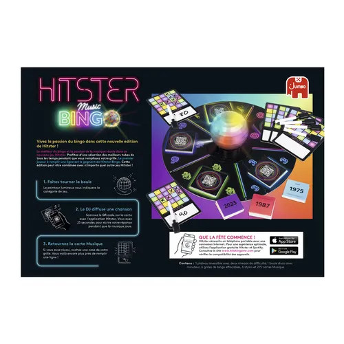 Jumbo Hitster Bingo FR