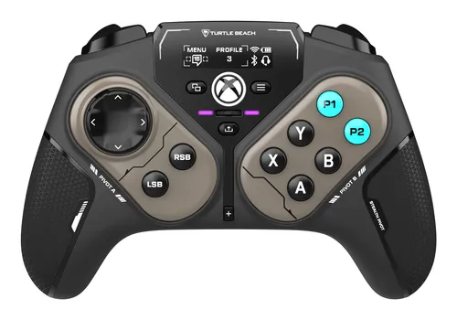 Turtle Beach Stealth Pivot kabelloser, smarter Game-Controller – Windows PC, Xbox Series X|S, Xbox One – Drehmodule, Display-Dashboard, Hall-Effekt-Sticks, zuweisbare Tasten, Bluetooth
