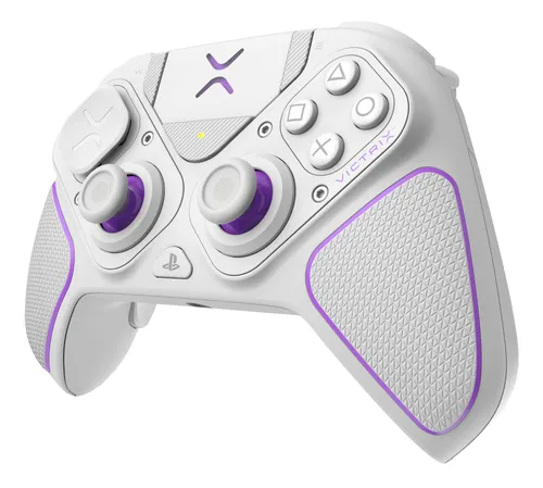 PDP 052-002-WH game controller Violet, Wit RF/USB Gamepad Analoog/digitaal PC, PlayStation 4, PlayStation 5