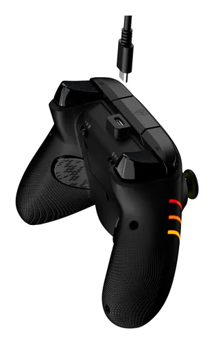Turtle Beach Afterglow Wave Black Wired RGB Gaming Controller with Mappable Buttons, Hall-Effect Hair Triggers and Audio Controls. Licensed for Xbox Series X orS, Xbox One & Windows
