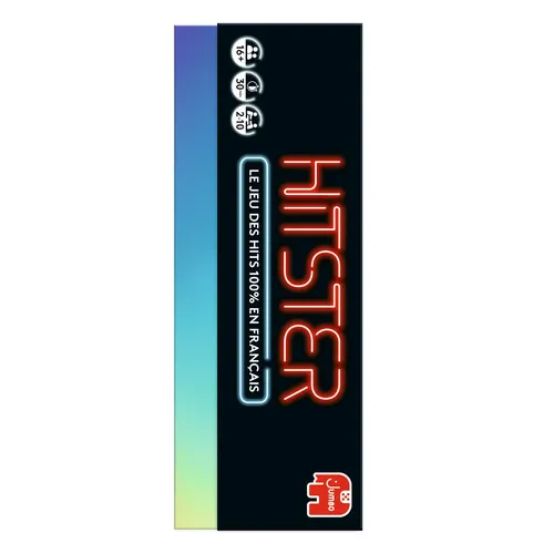 Jumbo Hitster 100% chansons françaises 30 min Carta da gioco Festa
