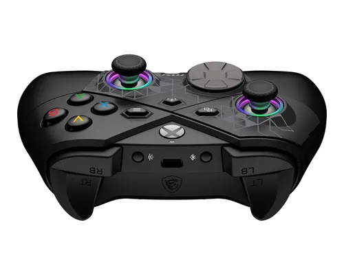 MSI FORCE PRO W CONTROLLER Negro USB 2.0 Gamepad Analógico/Digital Android, PC, Xbox One S, Xbox One X, Xbox Series S, Xbox Series X