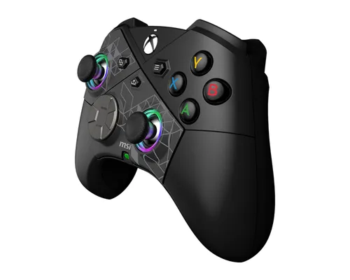 MSI FORCE PRO W CONTROLLER Negro USB 2.0 Gamepad Analógico/Digital Android, PC, Xbox One S, Xbox One X, Xbox Series S, Xbox Series X