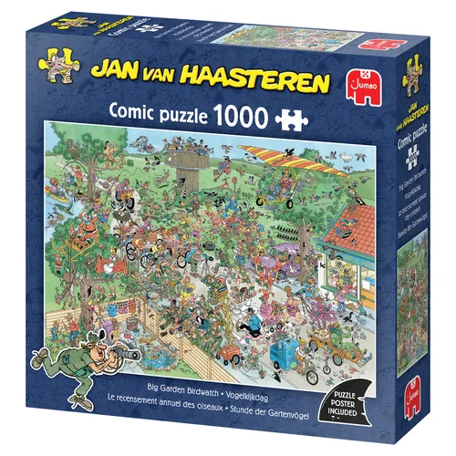 Jan van Haasteren - Big Garden Birdwatch (1000 pieces)
